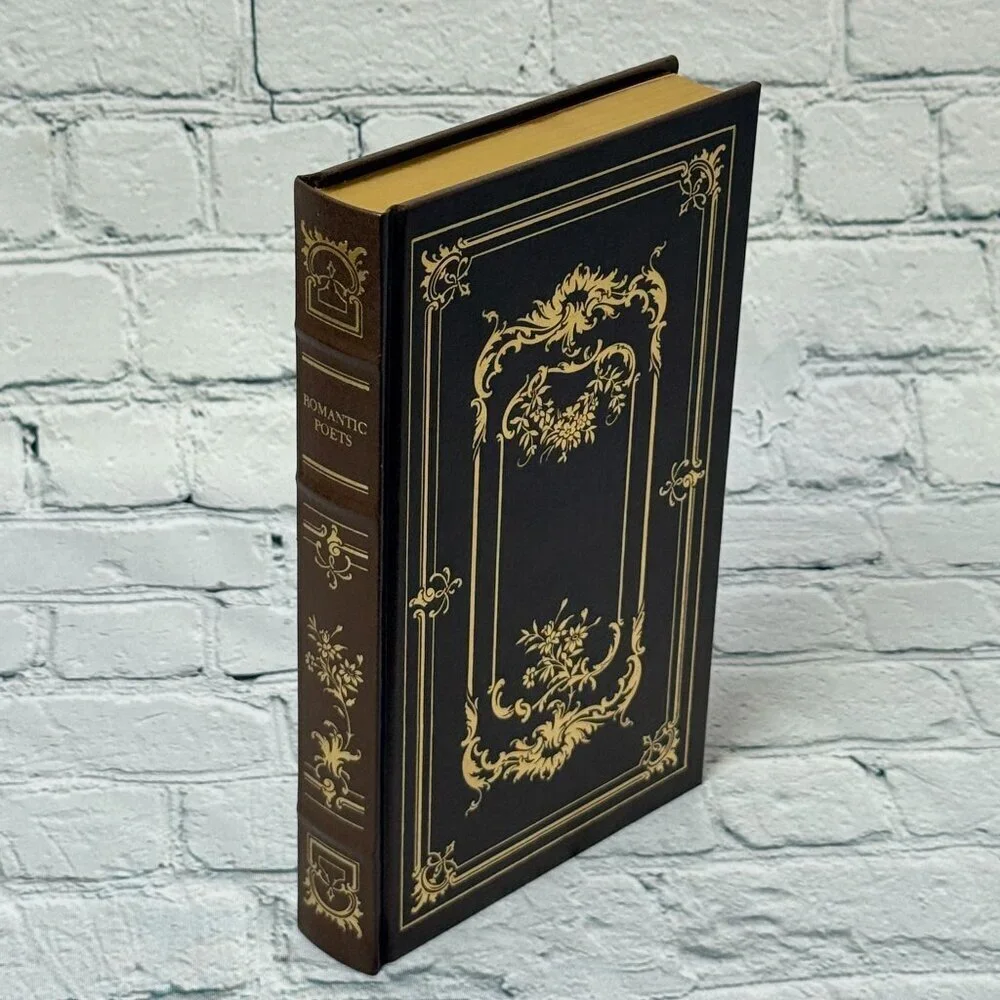 Romantic Poets William Blake To Edgar Allan Poe Leather Book Franklin Library